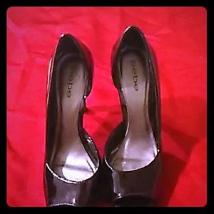 Bebe back hight heels rarely worn